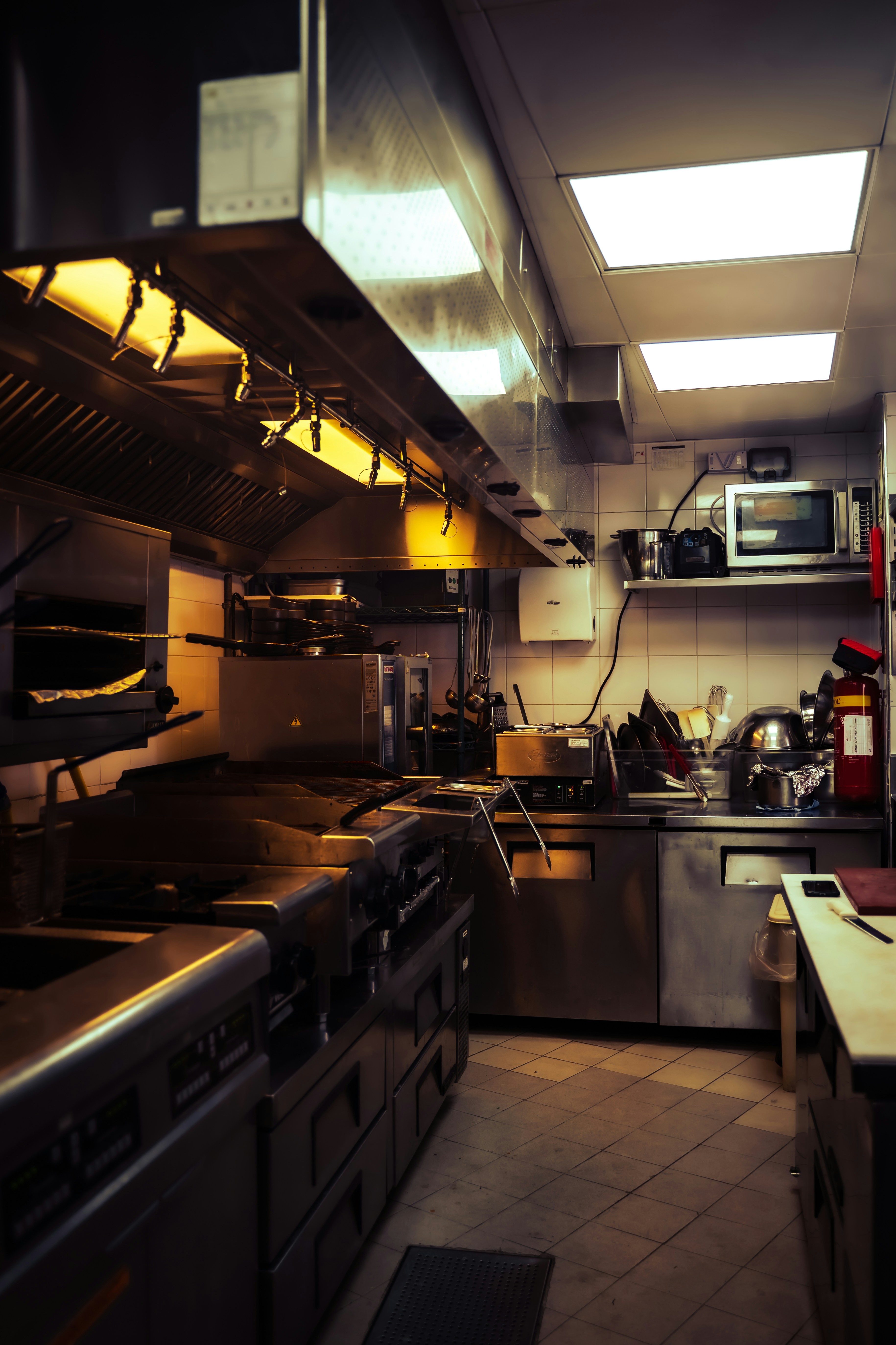 Modern bakery kitchen